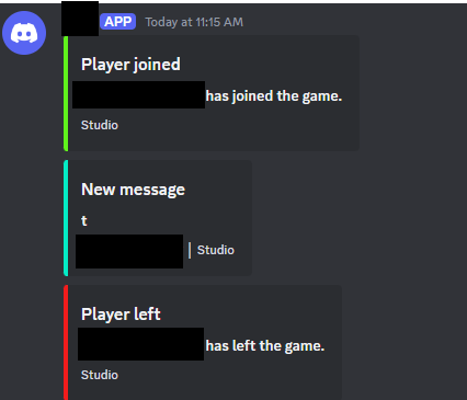 Roblox &gt; Logger Discord