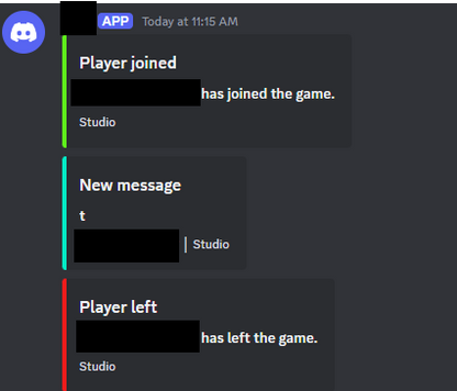 Roblox &gt; Logger Discord